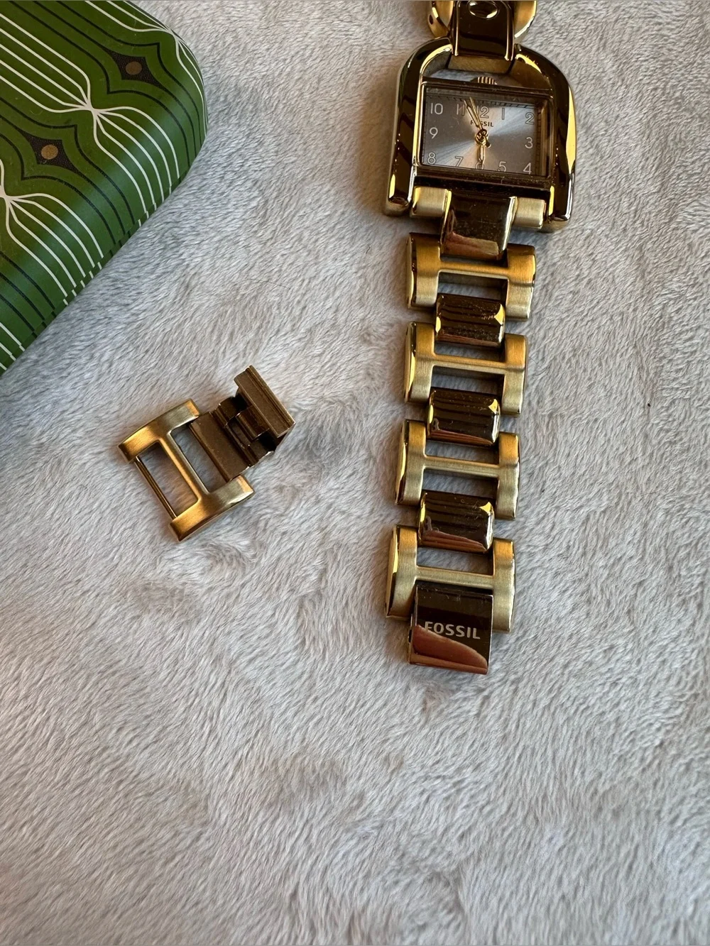 Fossil Gold Link Bracelet Watch